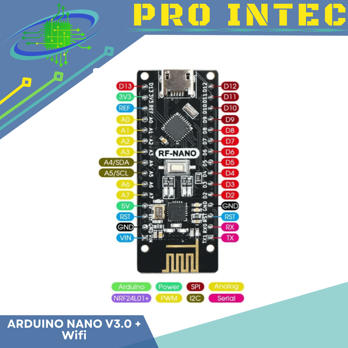 Arduino Nano V3.0 + Wifi